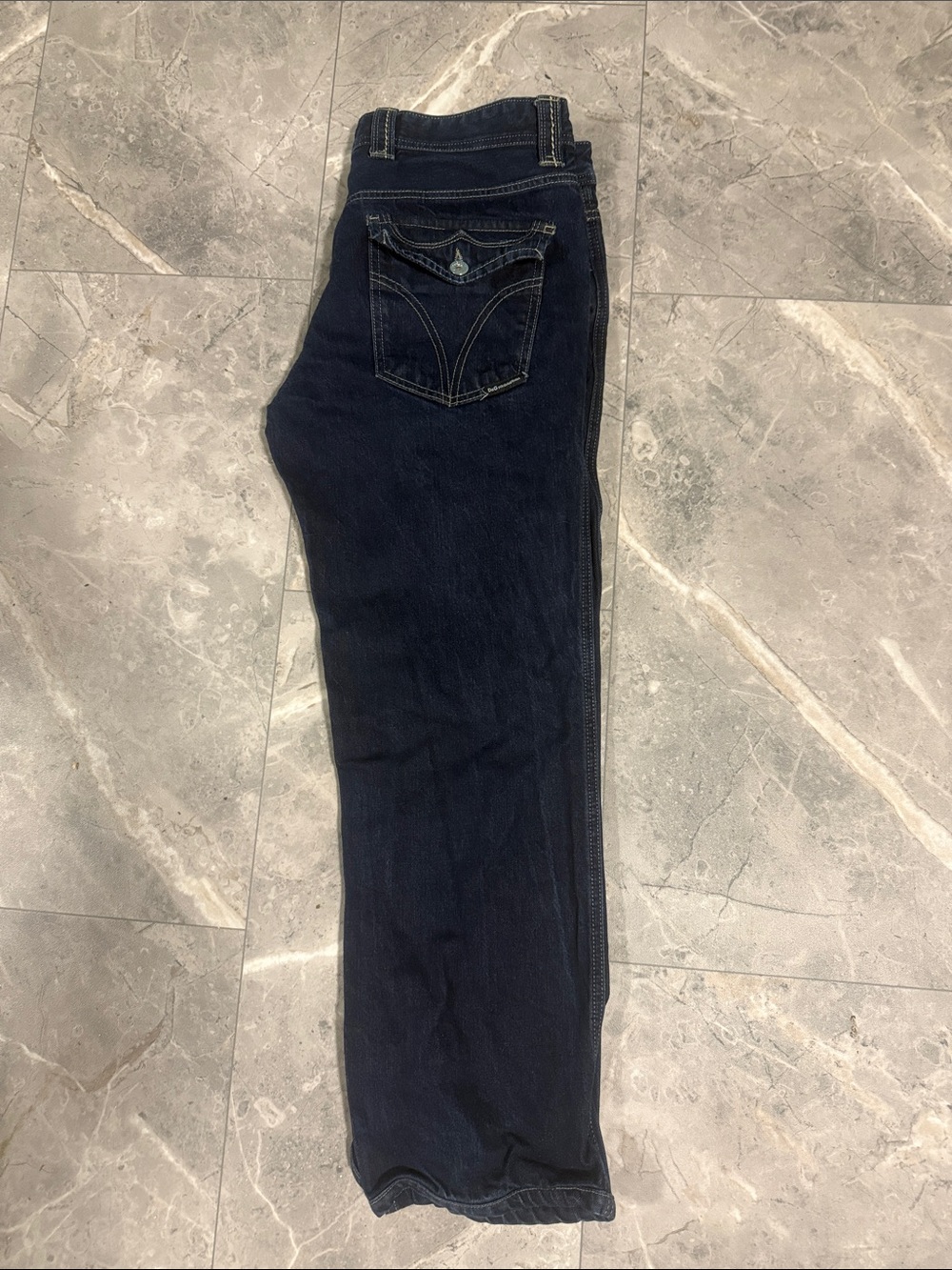 Dolce & Gabbana Men's Straight Jeans in Dark Blue